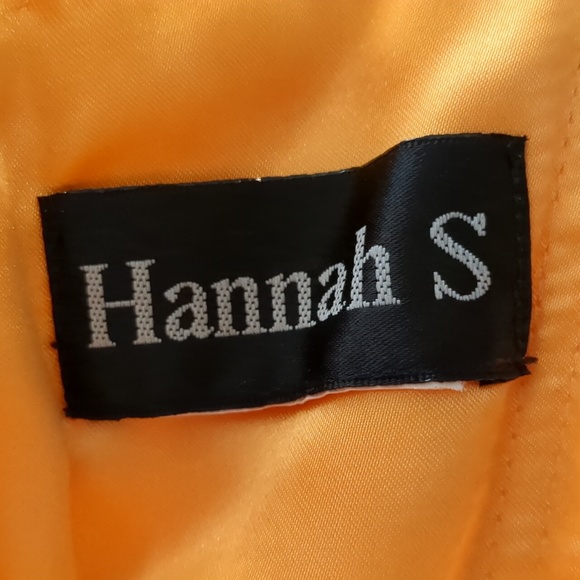 Designer Hannah strapless dress size 00 - Picture 4 of 4